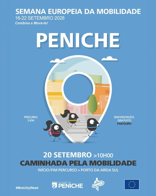 Caminhada pela Mobilidade em Peniche — 20 de Setembro