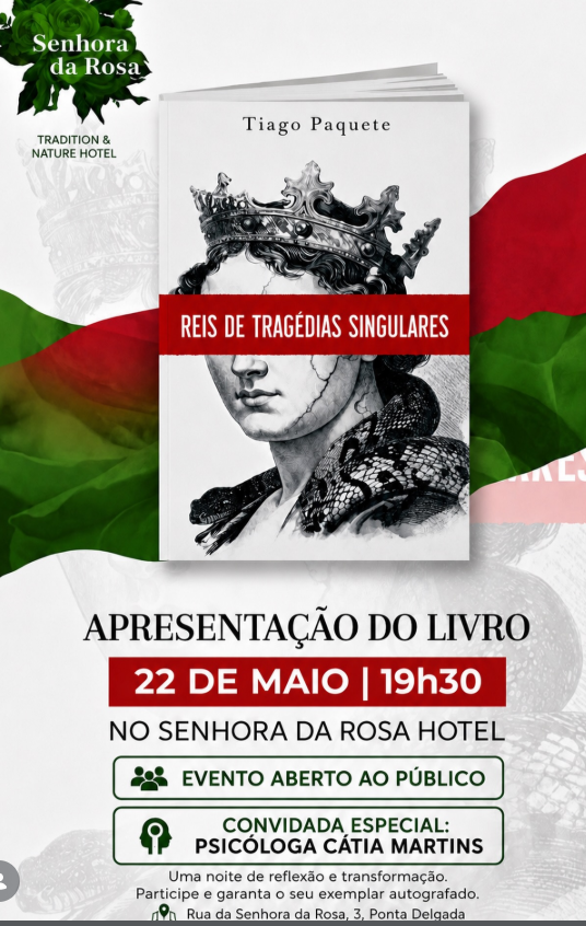 Apresentação do livro 'Reis de Tragédias Singulares'