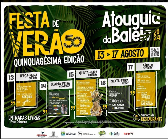 Festa de Verão de Atouguia da Baleia — Dia 3, 15 de agosto