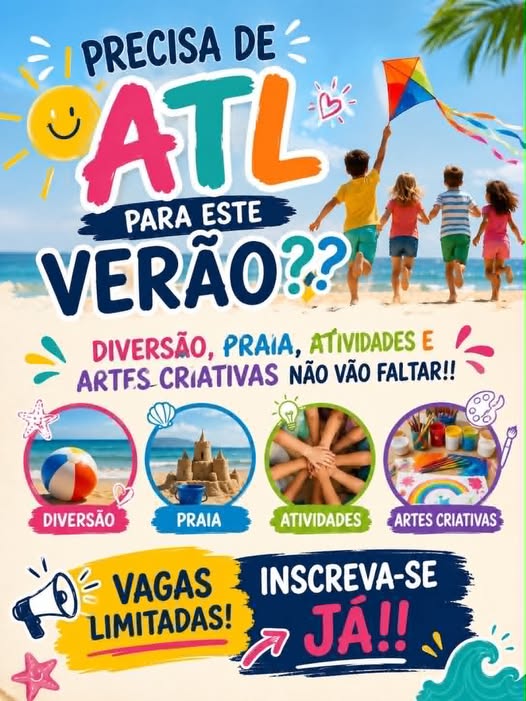 ATL de Verão 2026 — Férias Escolares em Peniche