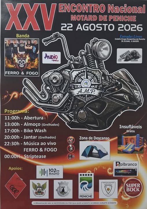 XXV Encontro Nacional Motard de Peniche