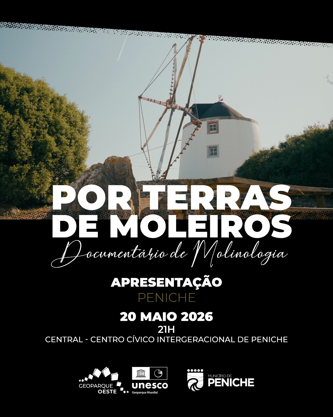 Exibição do 𝗱𝗼𝗰𝘂𝗺𝗲𝗻𝘁𝗮́𝗿𝗶𝗼 𝗱𝗲 𝗺𝗼𝗹𝗶𝗻𝗼𝗹𝗼𝗴𝗶𝗮 “𝗣𝗼𝗿 𝗧𝗲𝗿𝗿𝗮𝘀 𝗱𝗲 𝗠𝗼𝗹𝗲𝗶𝗿𝗼𝘀”