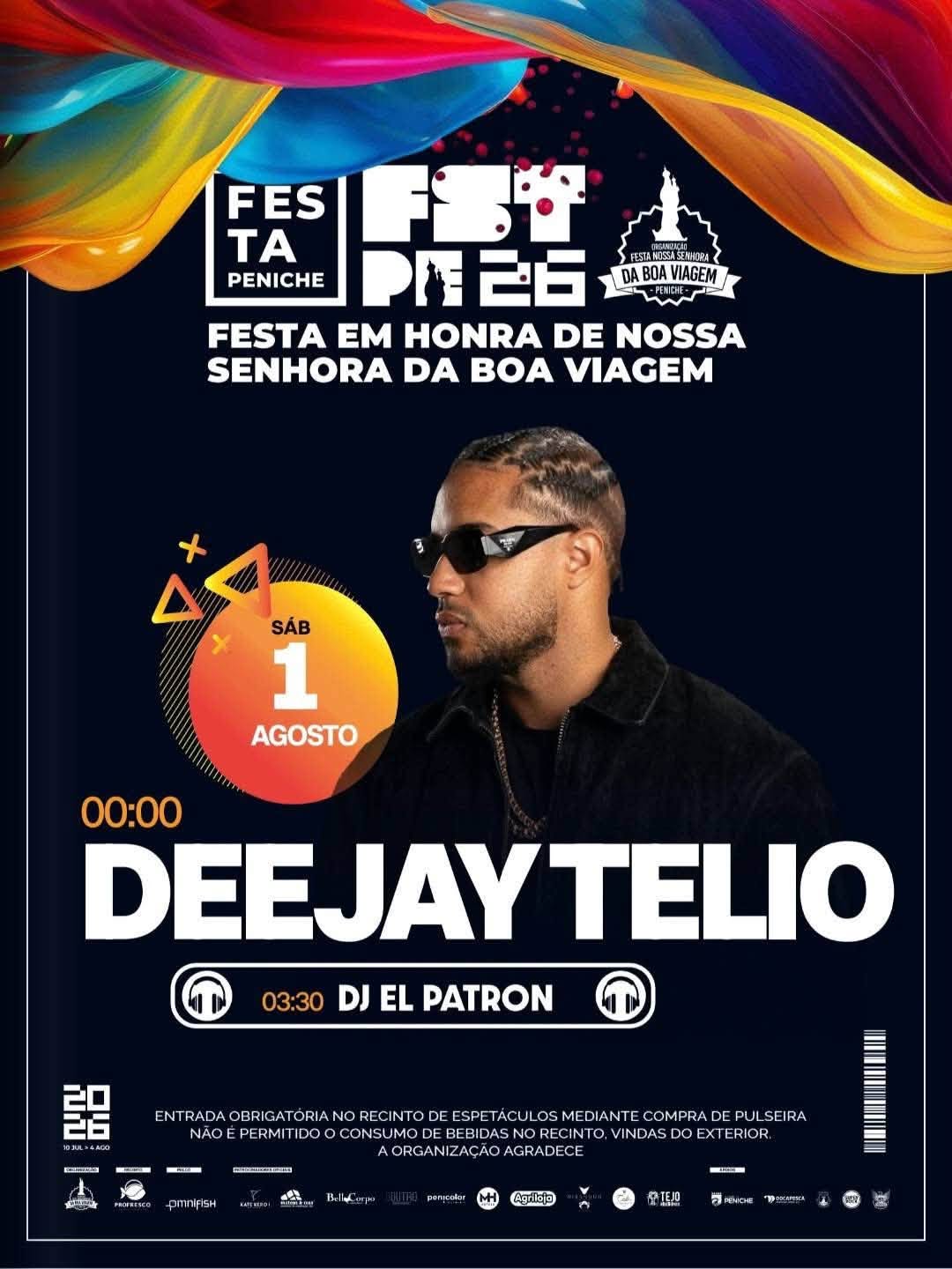 DEEJAY TELIO EM PENICHE | 1 AGOSTO