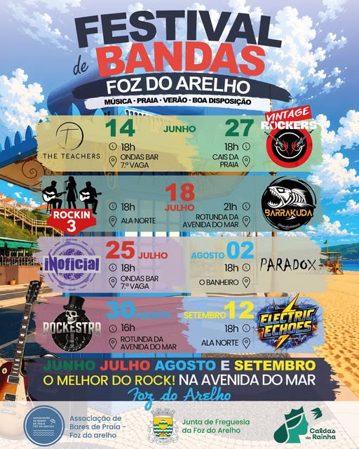 Festival de Bandas – Foz do Arelho: Rockestra
