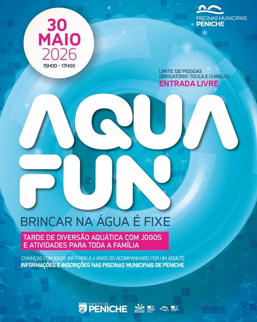 Aqua Fun 2026: Brincar na água é fixe!
