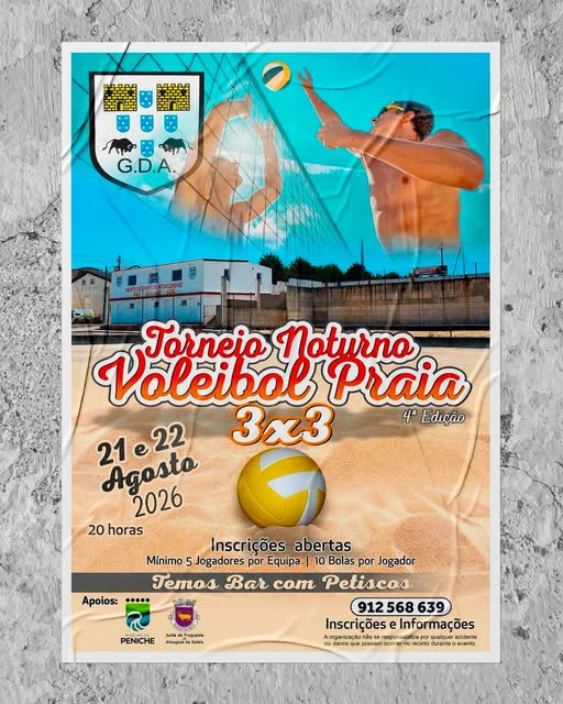 Torneio Noturno de Voleibol de Praia 3x3 — Dia 22 Ago