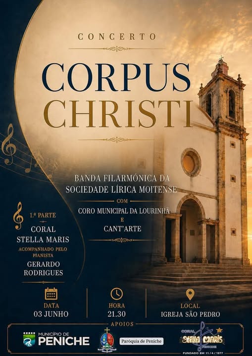 Concerto Corpus Christi: Uma Noite de Música e Devoção na Igreja de São Pedro