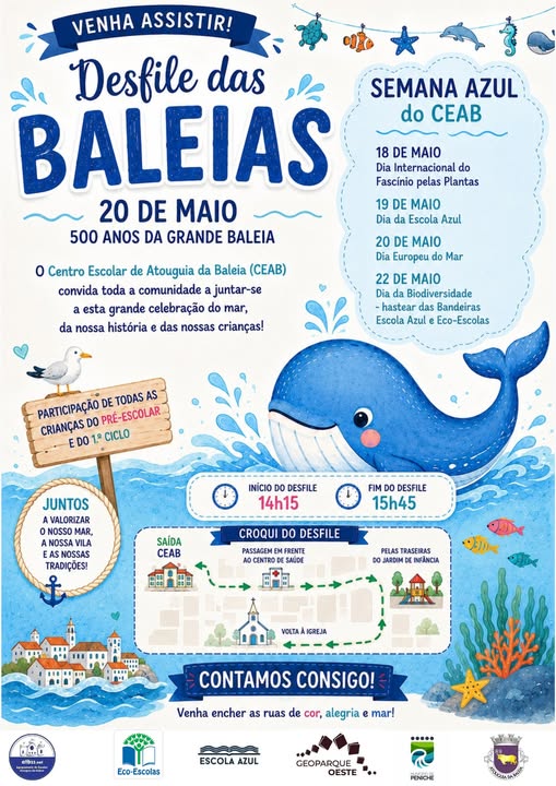 500 Anos da Grande Baleia – Desfile das Baleias