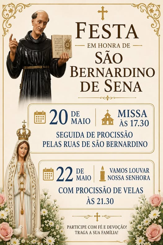 Festa em Honra de São Bernardino de Sena