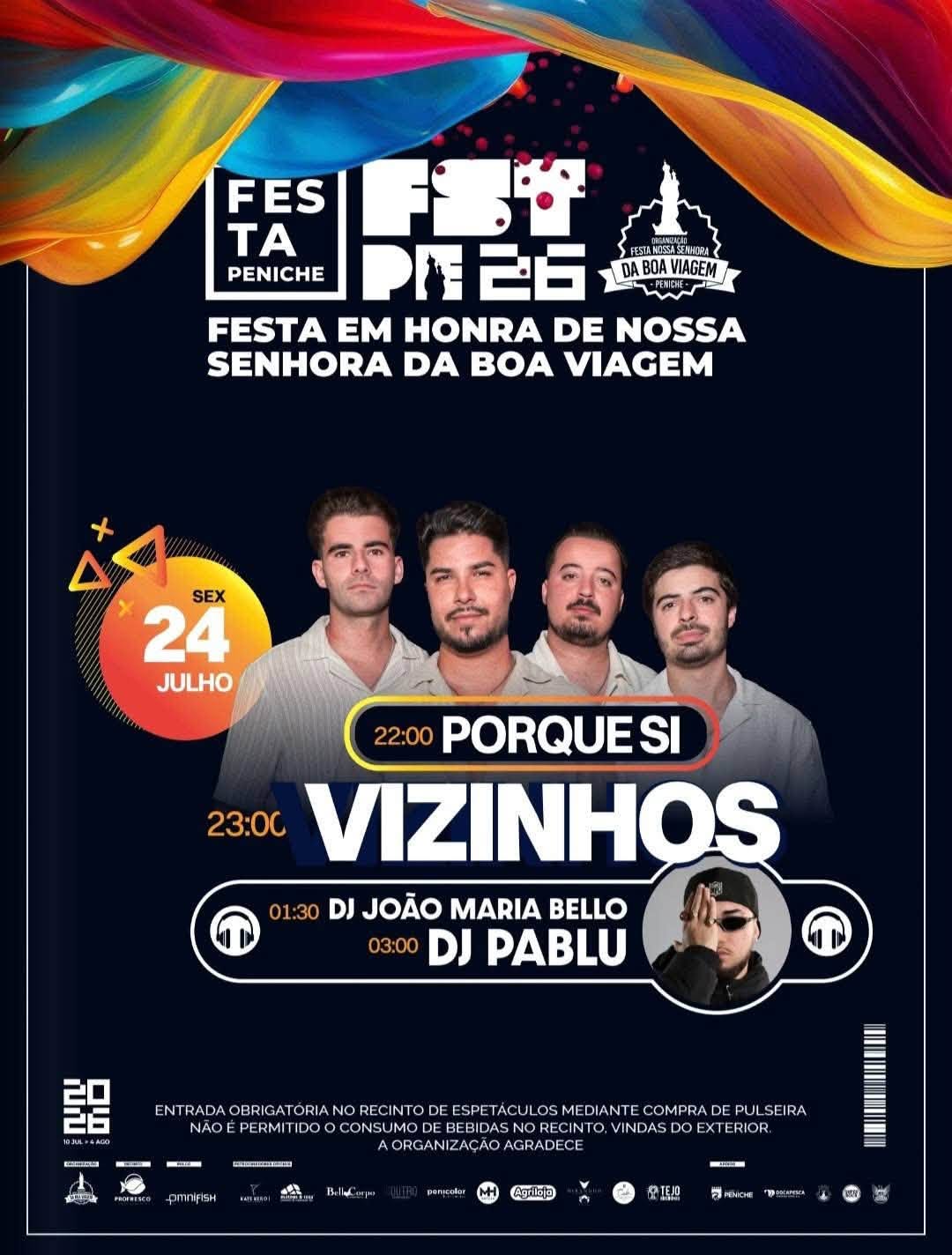 Festa de Peniche (FST PN 26) — Sexta-feira, 24 de Julho