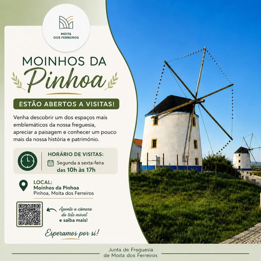 Moinhos da Pinhôa — Horário de Verão