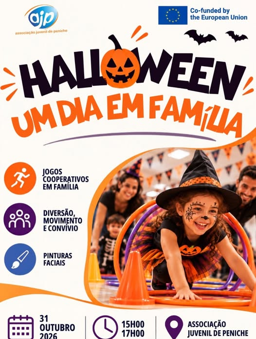 Halloween em Família na Associação Juvenil de Peniche — 31 de Outubro
